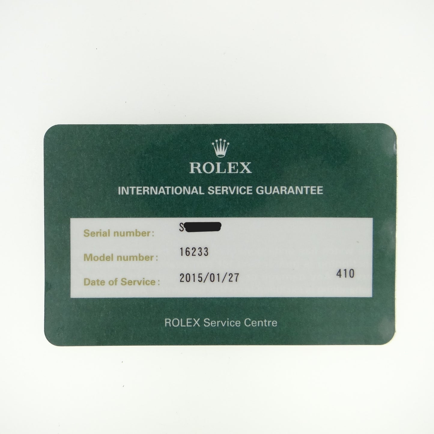 Rolex Mens Datejust 16233 #27321
