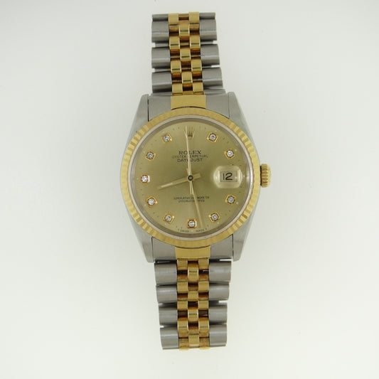 Rolex Mens Datejust 16233 #27364