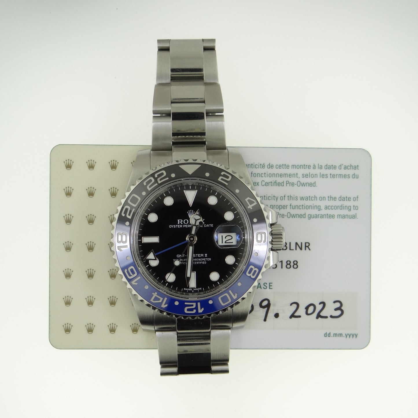 Rolex GMT Master II 116710 #27379