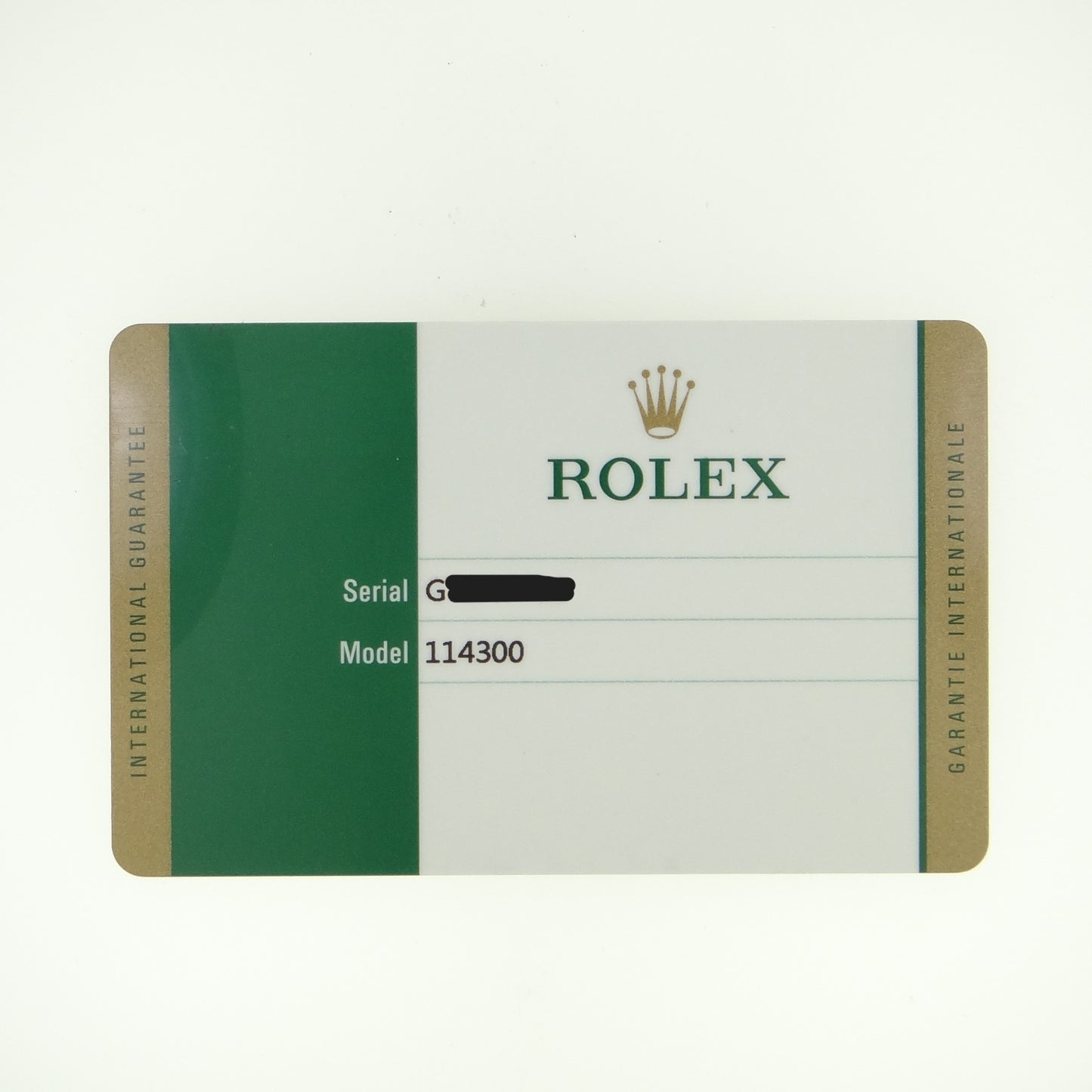Rolex Oysterperpetual 114300 #25880