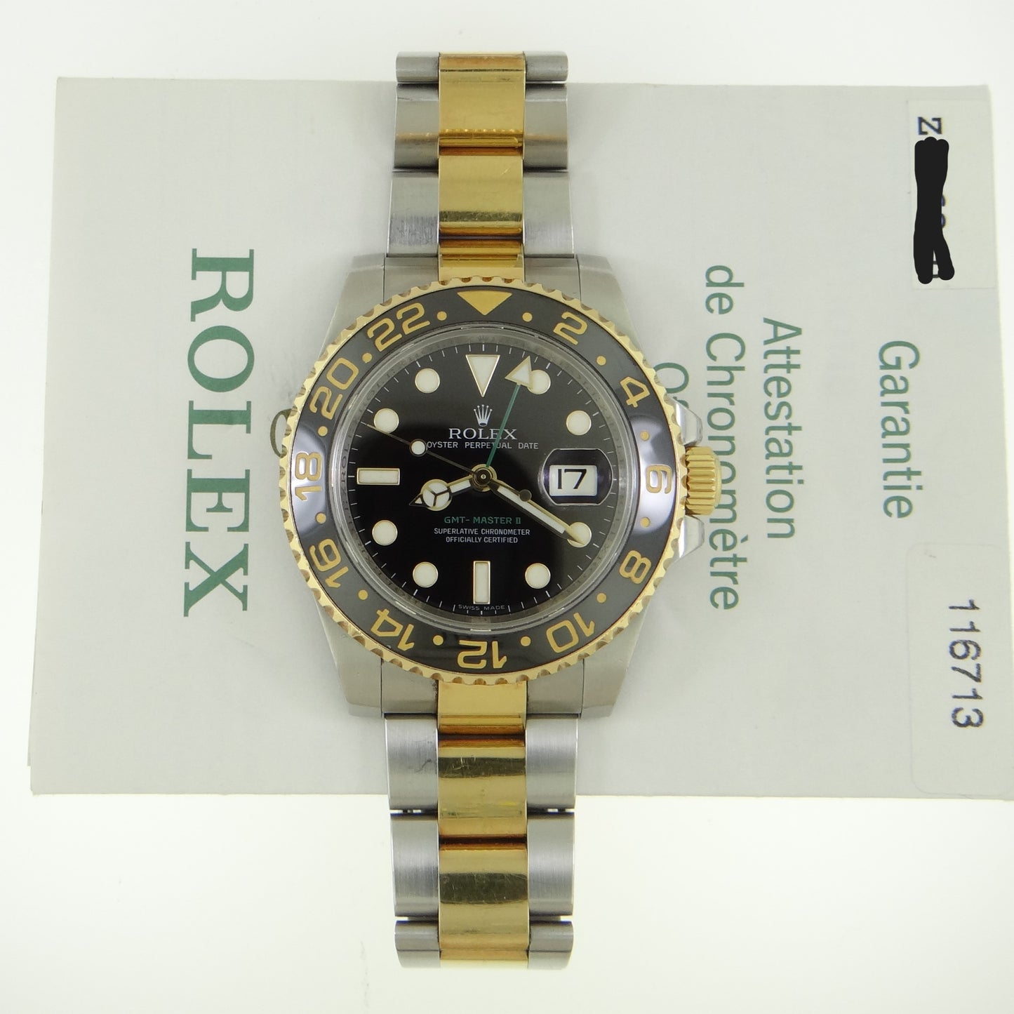 Rolex Gmt Master II 116713 #27466