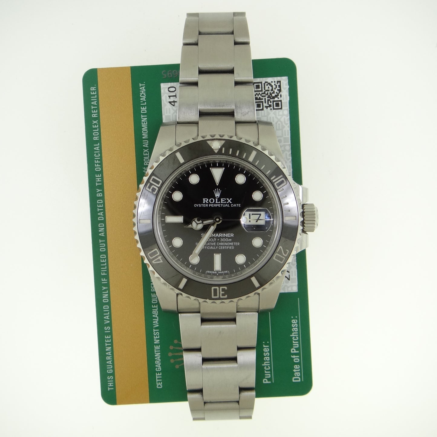 Rolex Submariner 116610 #27469