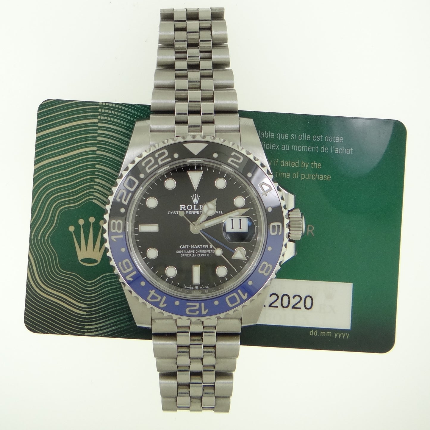 Rolex Gmt Master II 126710BLNR #25909