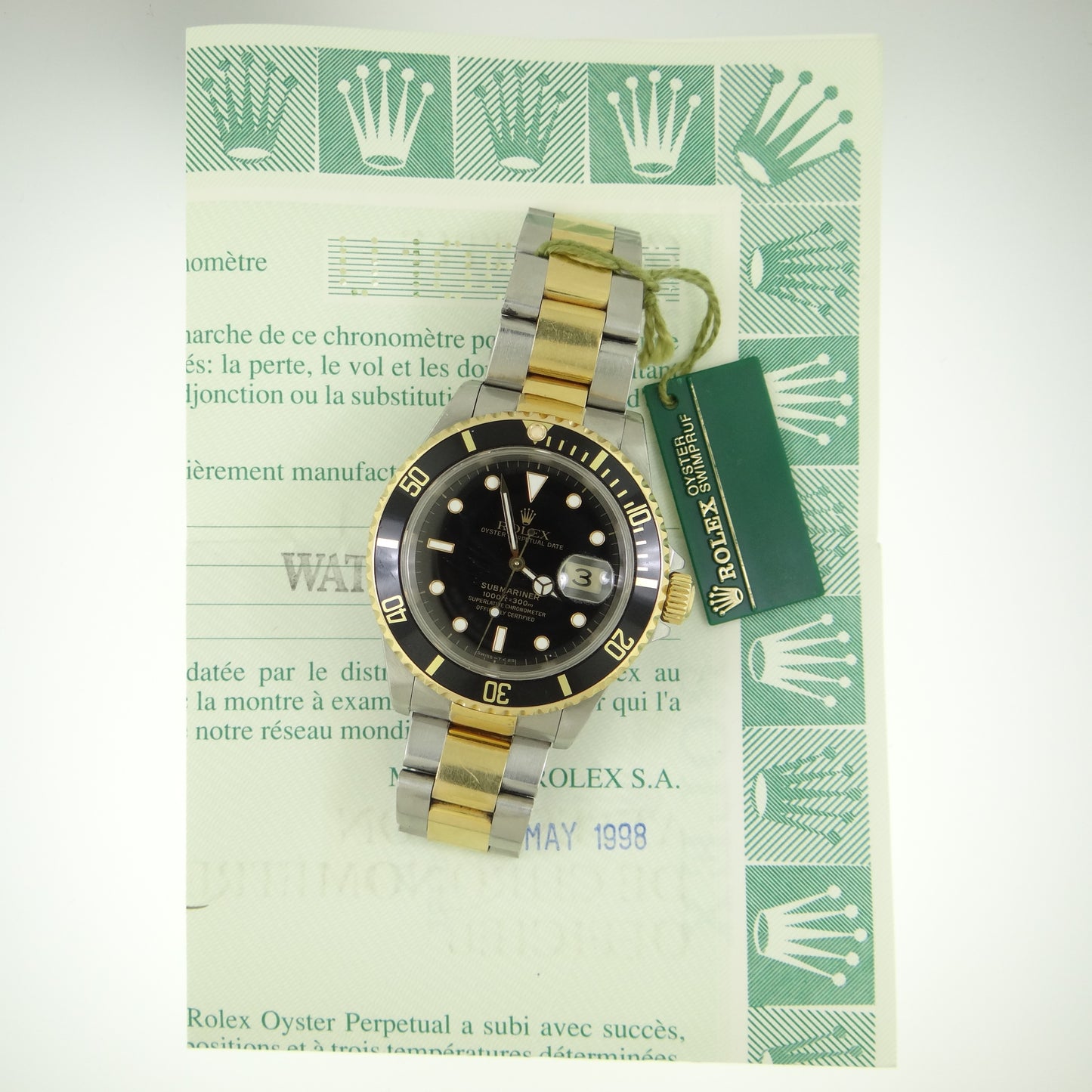 Rolex Submariner 16613 #25817