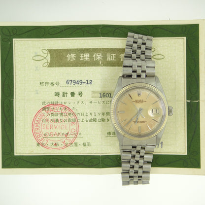 Rolex mens Datejust 1601 #25892