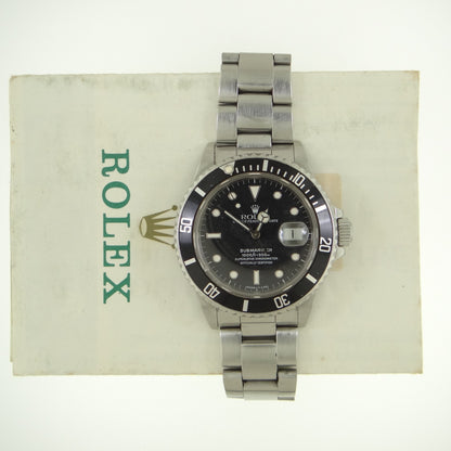 Rolex Submariner 168000 #24190