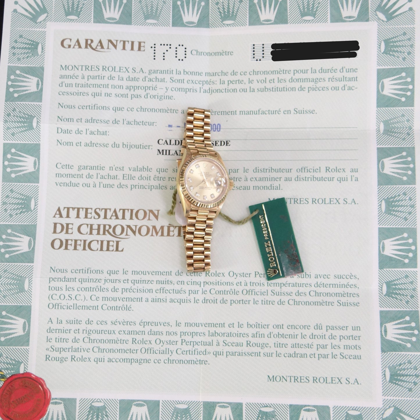 Rolex Ladies president 79178 #27575