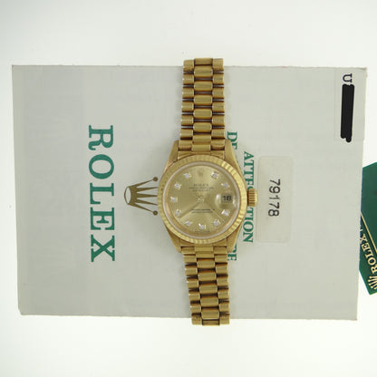Rolex Ladies president 79178 #27575