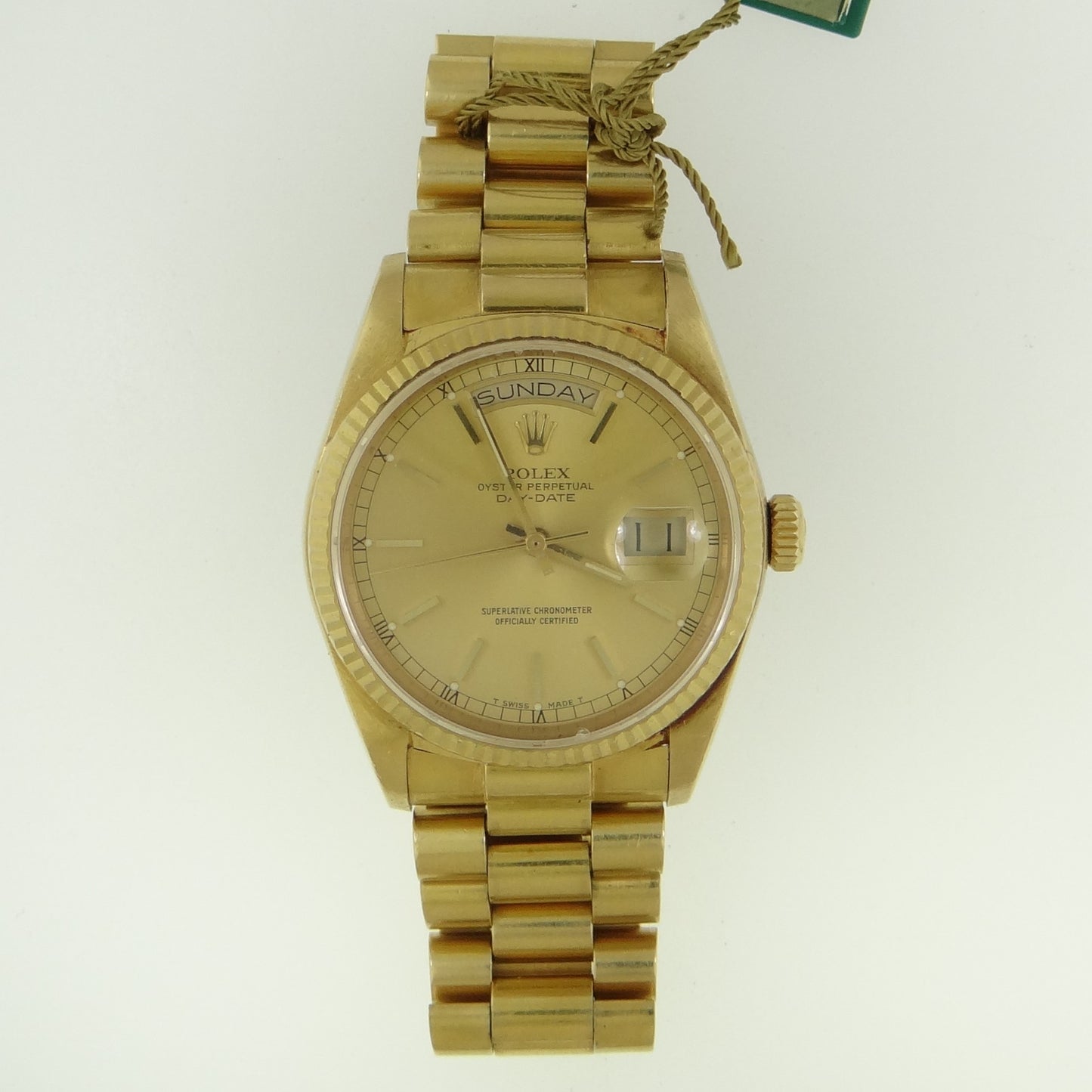Rolex Mens Daydate 18038 #27582