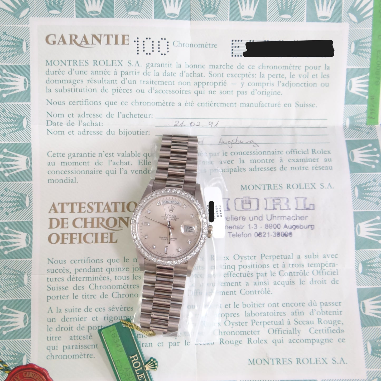Rolex Daydate 18349 #27610