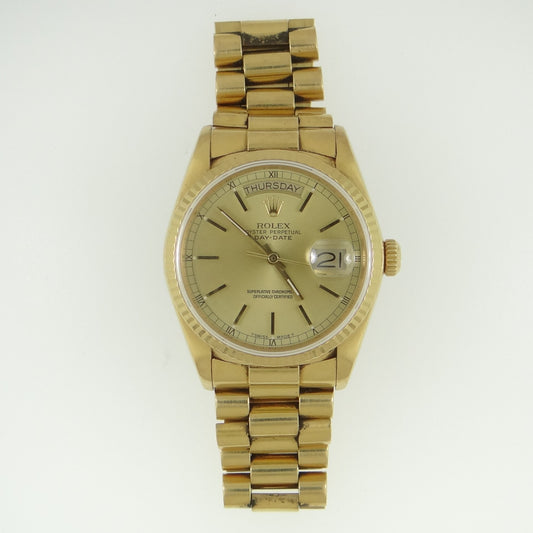 Rolex mens president 18038 #26021