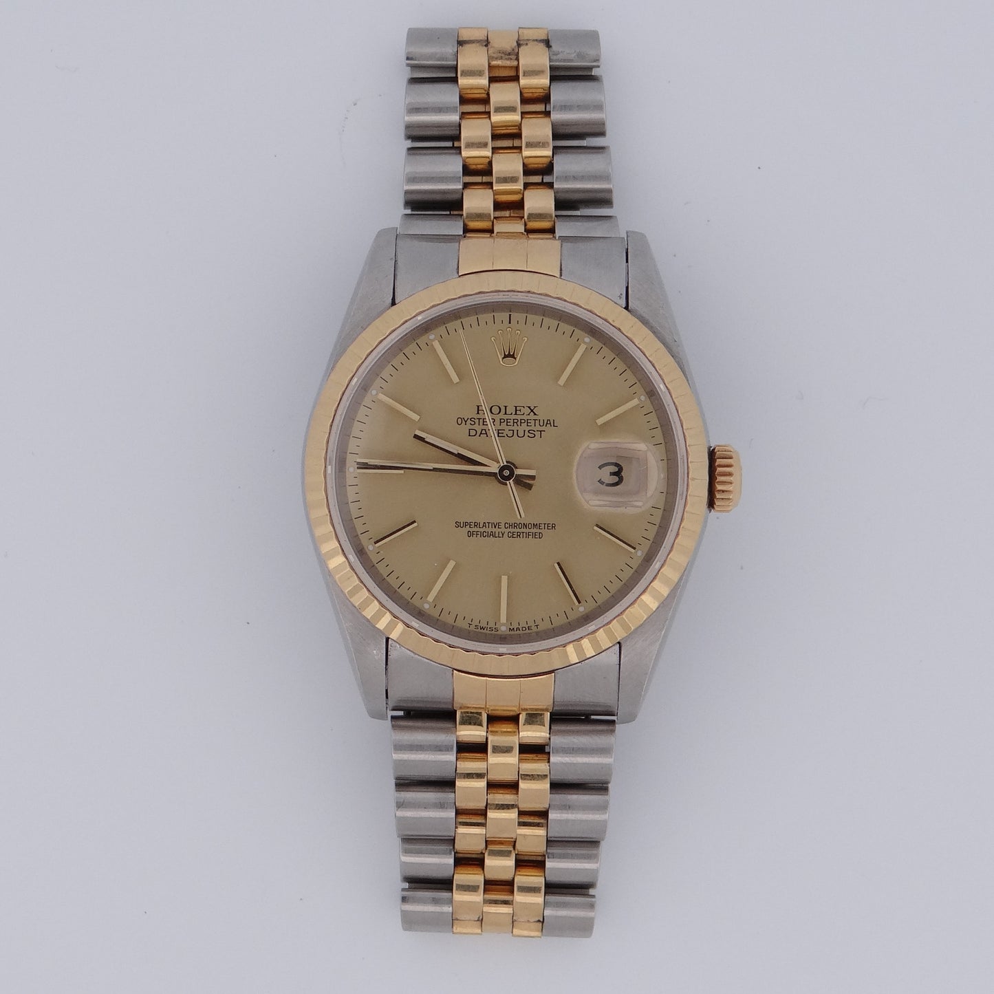 Rolex Mens Datejust 16233 #27645