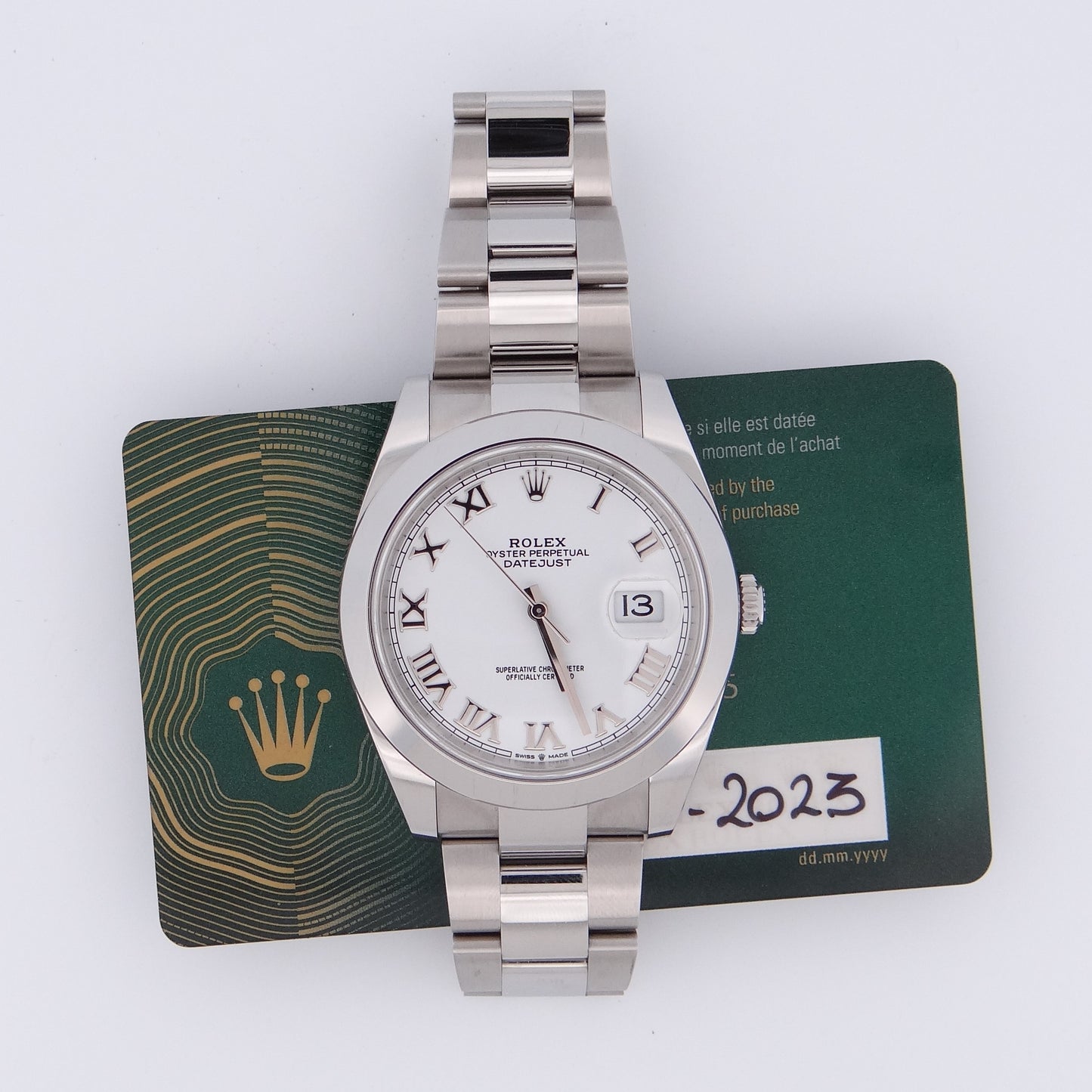 Rolex Men Datejust 41 126300 #27675