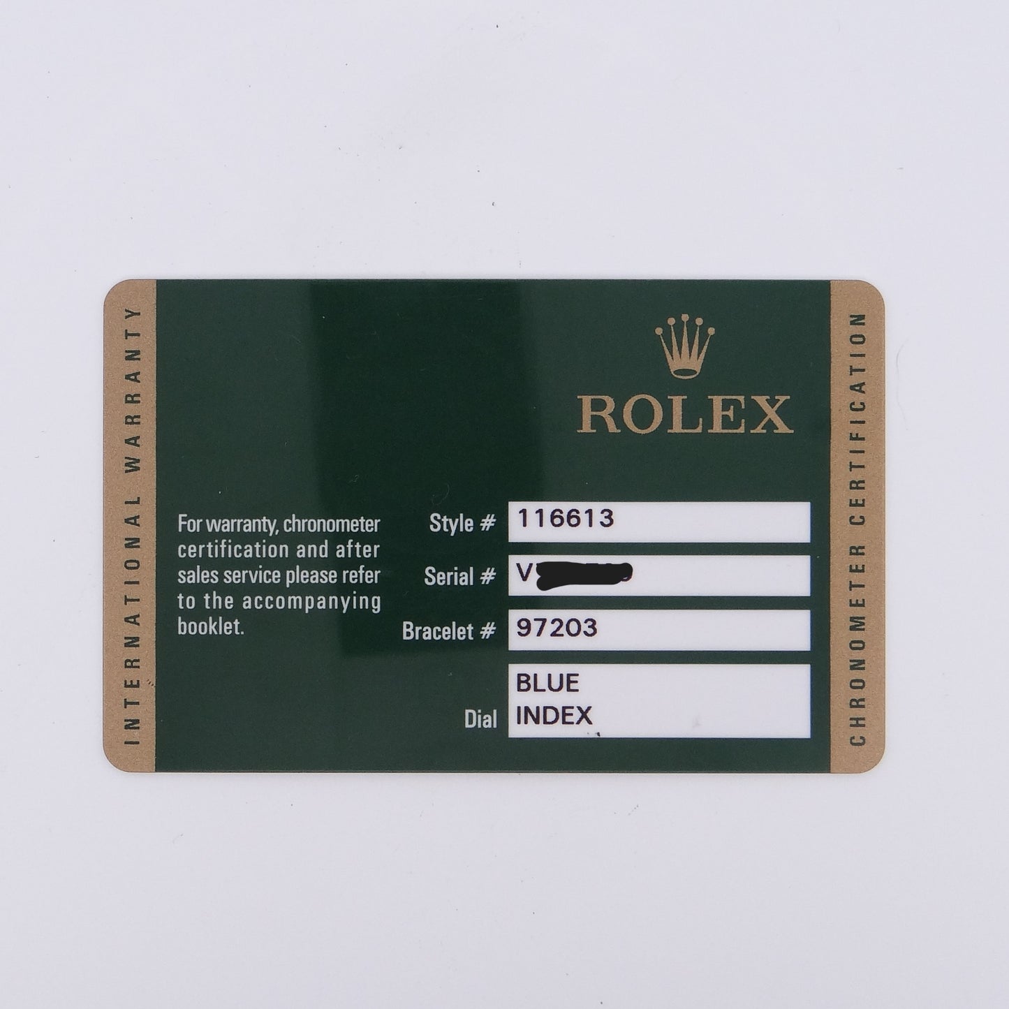 Rolex Submariner 116613 #27681