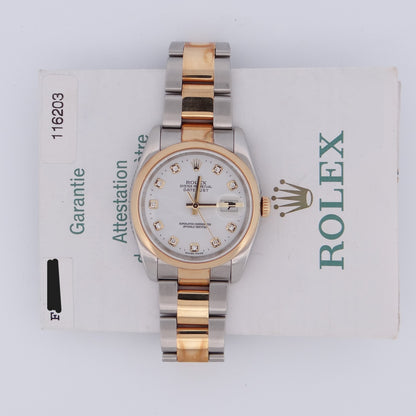 Rolex Mens Datejust 116203 #27677