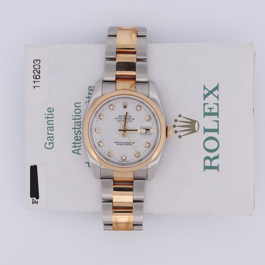 Rolex Mens Datejust 116203 #27677