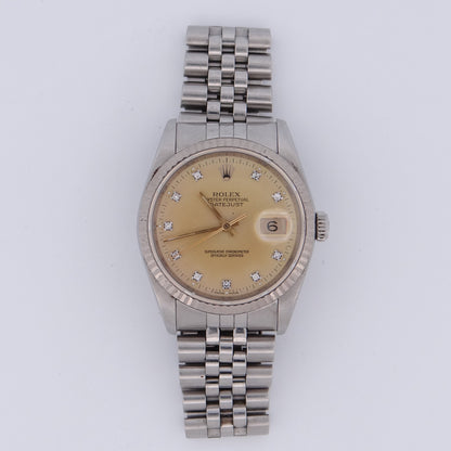 Rolex mens Datejust 16234 #27693