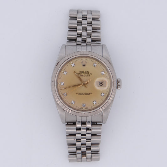 Rolex mens Datejust 16234 #27693