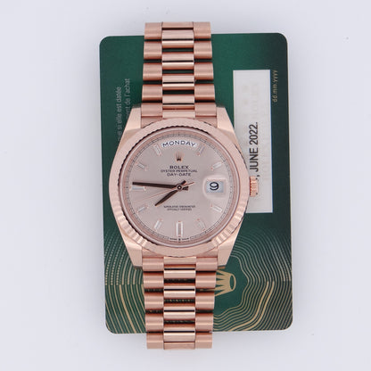 Rolex Daydate 40 228235 #27727