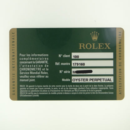 Rolex Ladies Datejust 179160 #26123