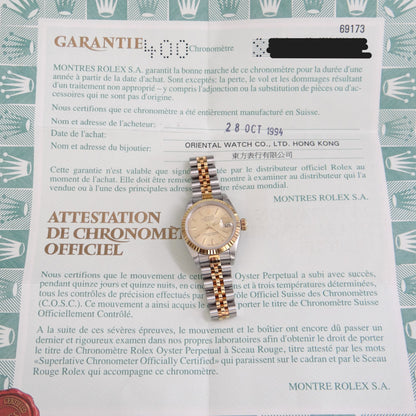 Rolex Ladies Datejust 69173 #27752
