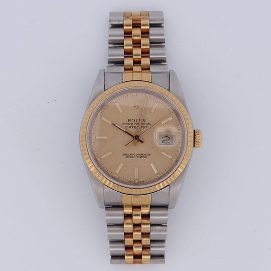 Rolex mens datejust 16233 #27774
