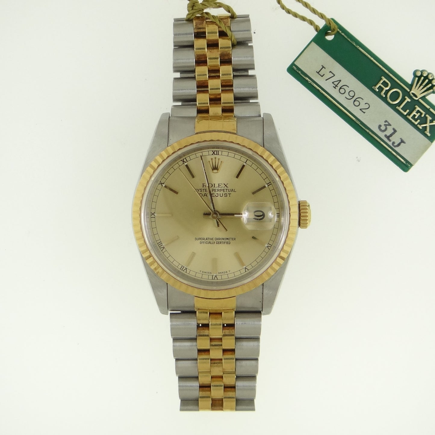 Rolex Mens Datejust 16233 #26092