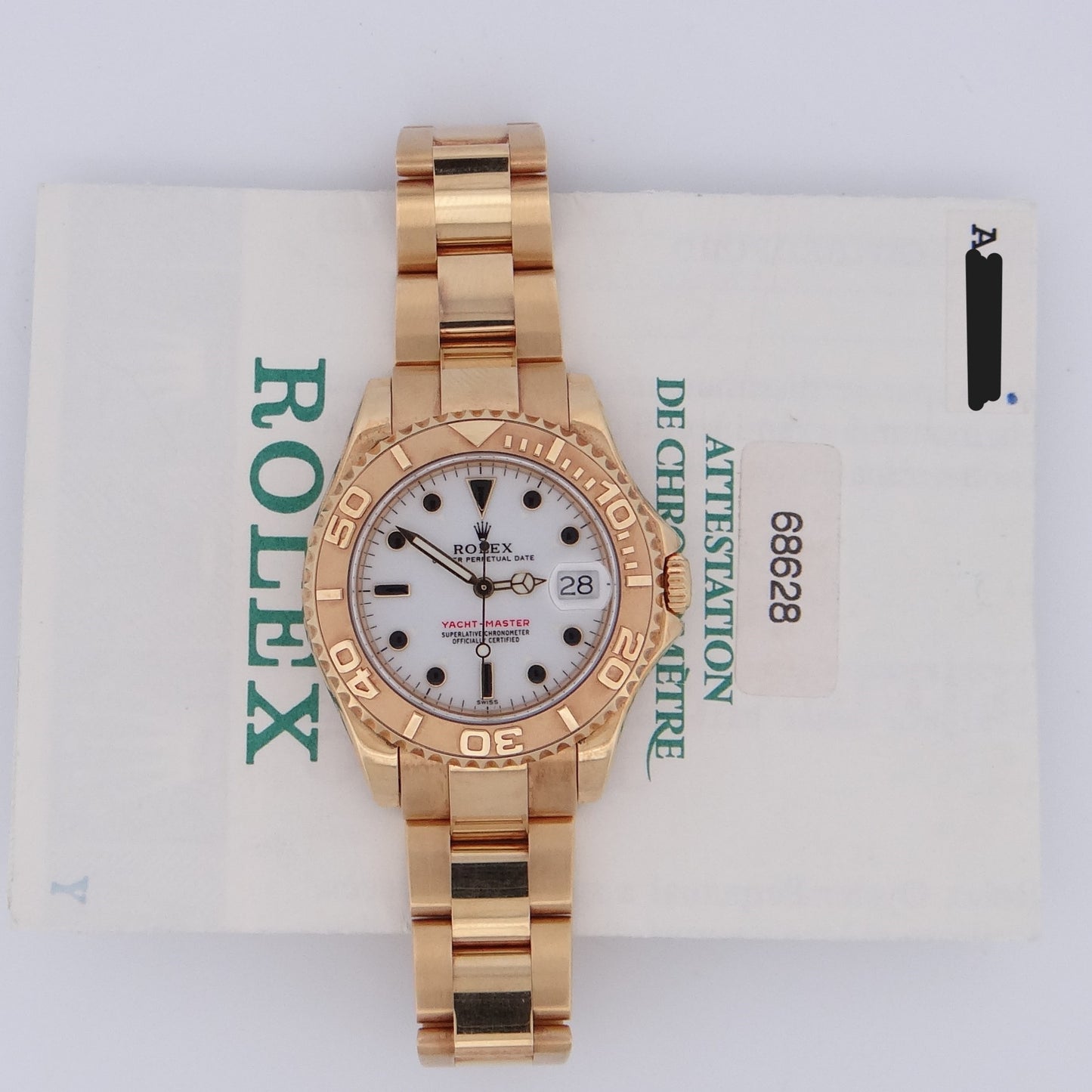 Rolex Midsize Yachtmaster 68628 #27800