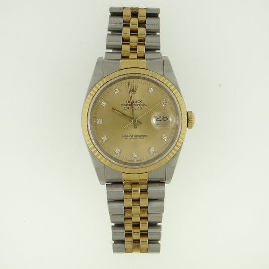Rolex Mens Datejust 16233 #26140