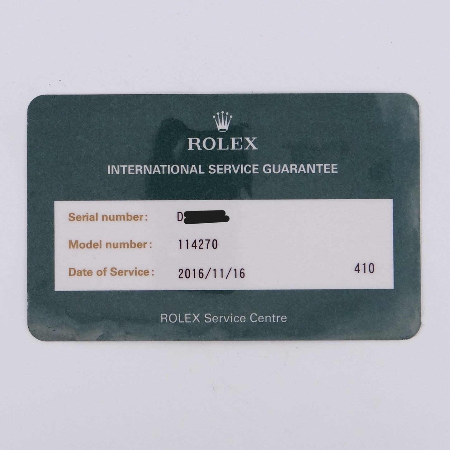 Rolex Explorer I 114270 #27829