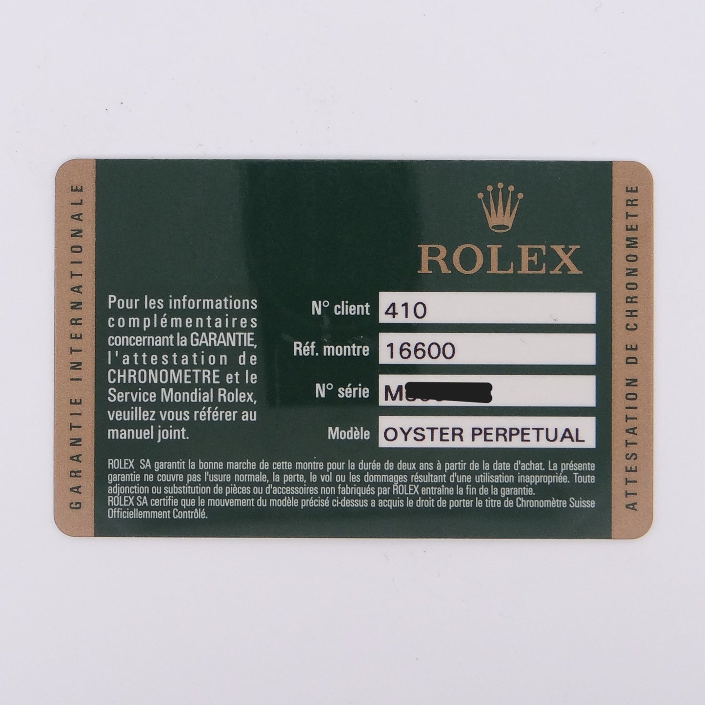 Rolex Seadweller 16600 #27827