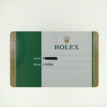 Rolex Daytona 116506 #26170