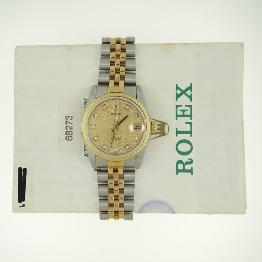 Rolex Midsize Datejust 68273 #26171