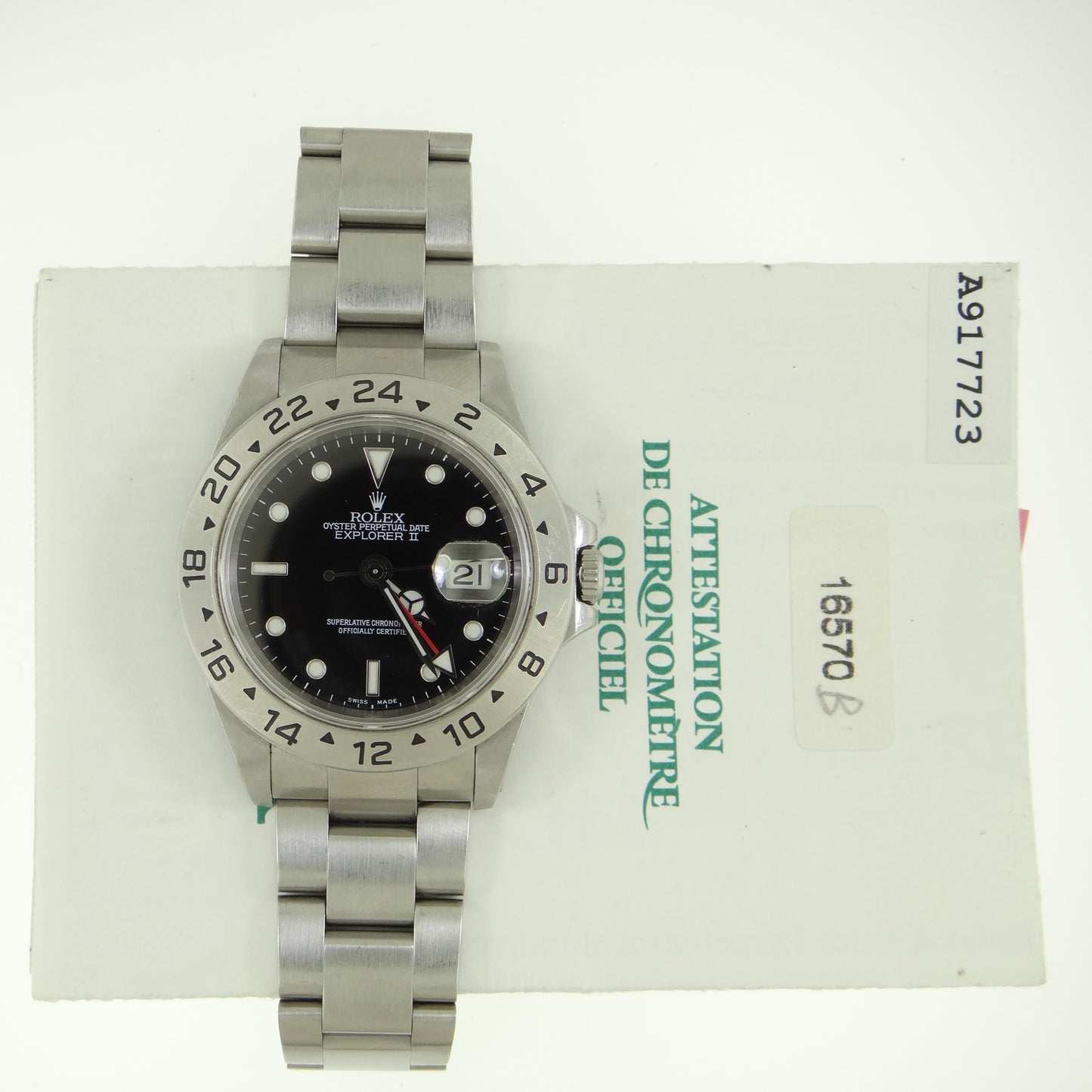 Rolex Explorer II 16570 #26194