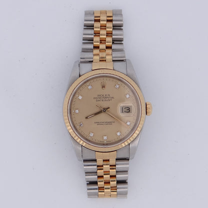 Rolex Mens Datejust 16233 #27910