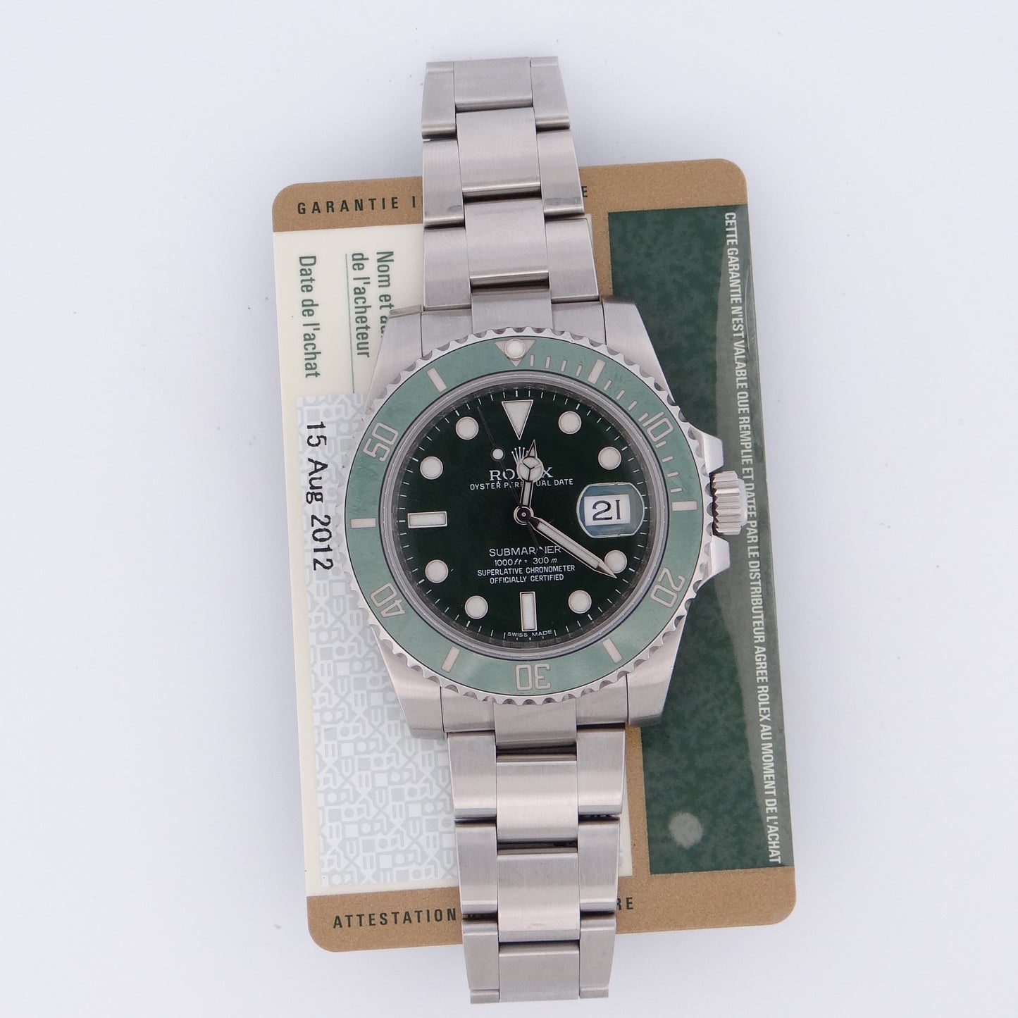 Rolex Submariner 116610lv #27862