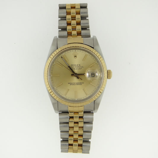 Rolex Mens Datejust 16233 #26154