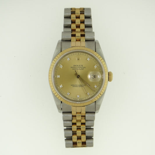 Rolex Mens Datejust 16233 #26152