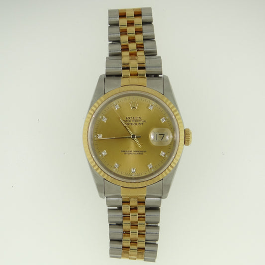 Rolex Mens Datejust 16233 #26221