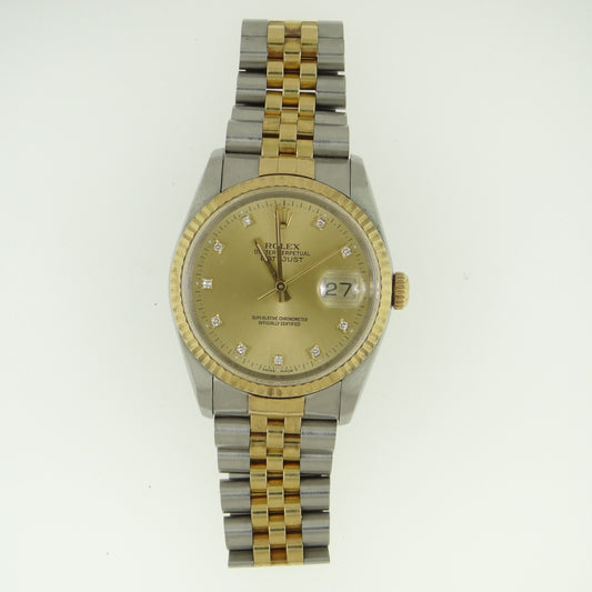 Rolex Mens Datejust 16233 #26121