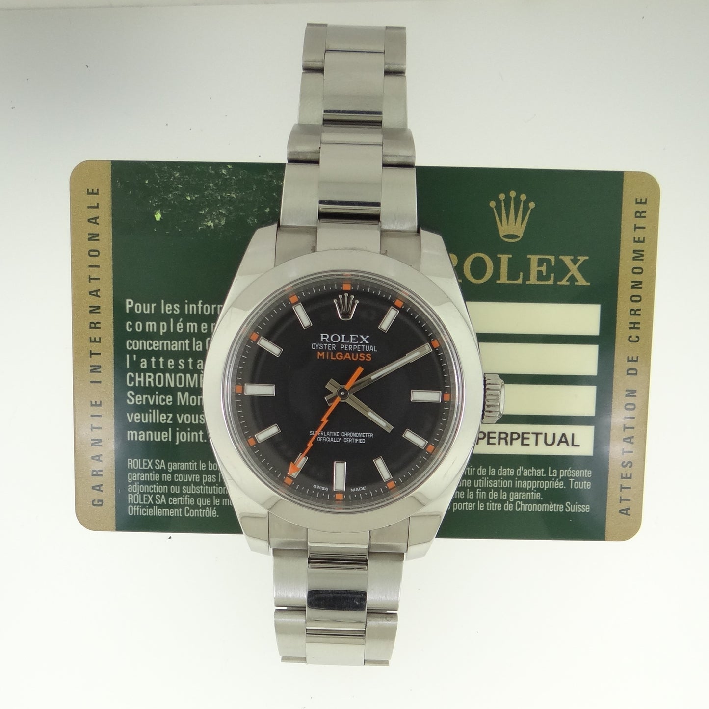 Rolex Milgauss 116400 #26163