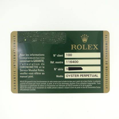 Rolex Milgauss 116400 #26163