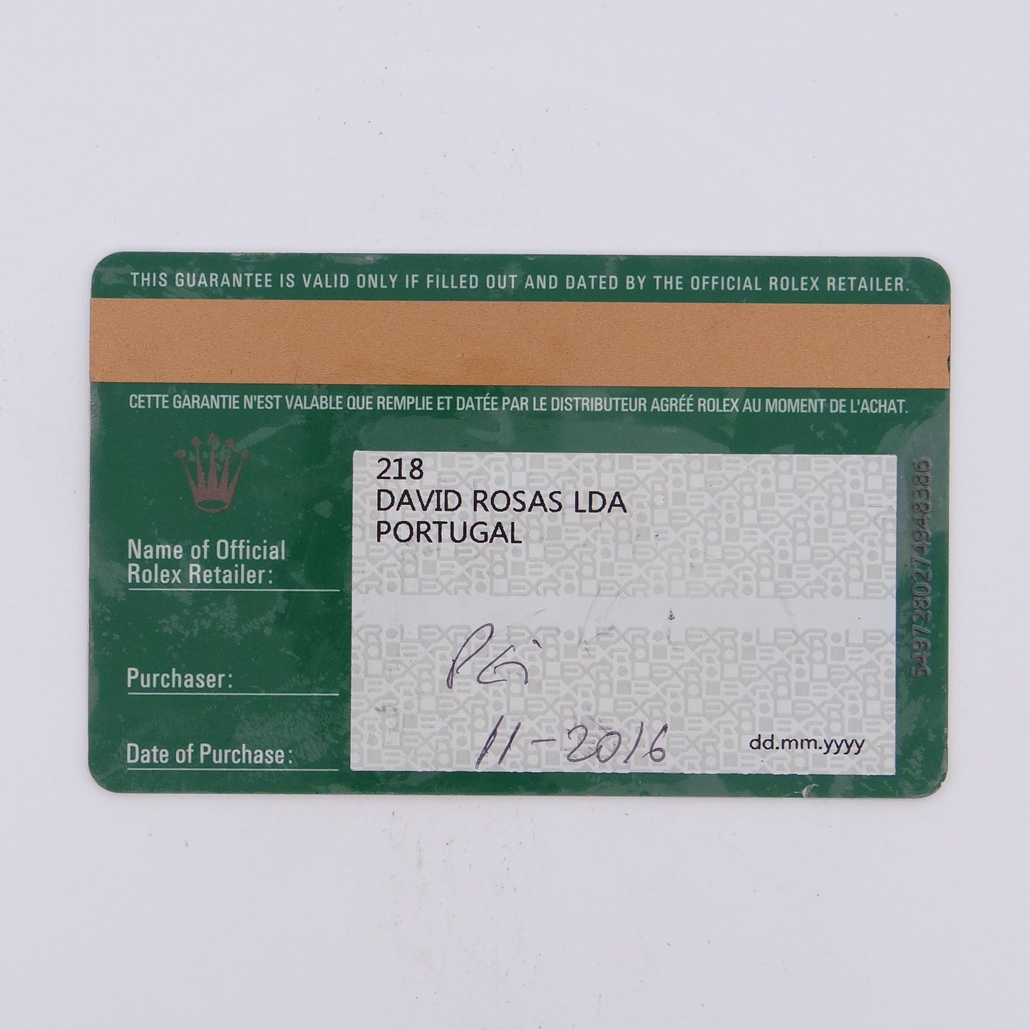 Rolex Yachtmaster II 116681 #27875