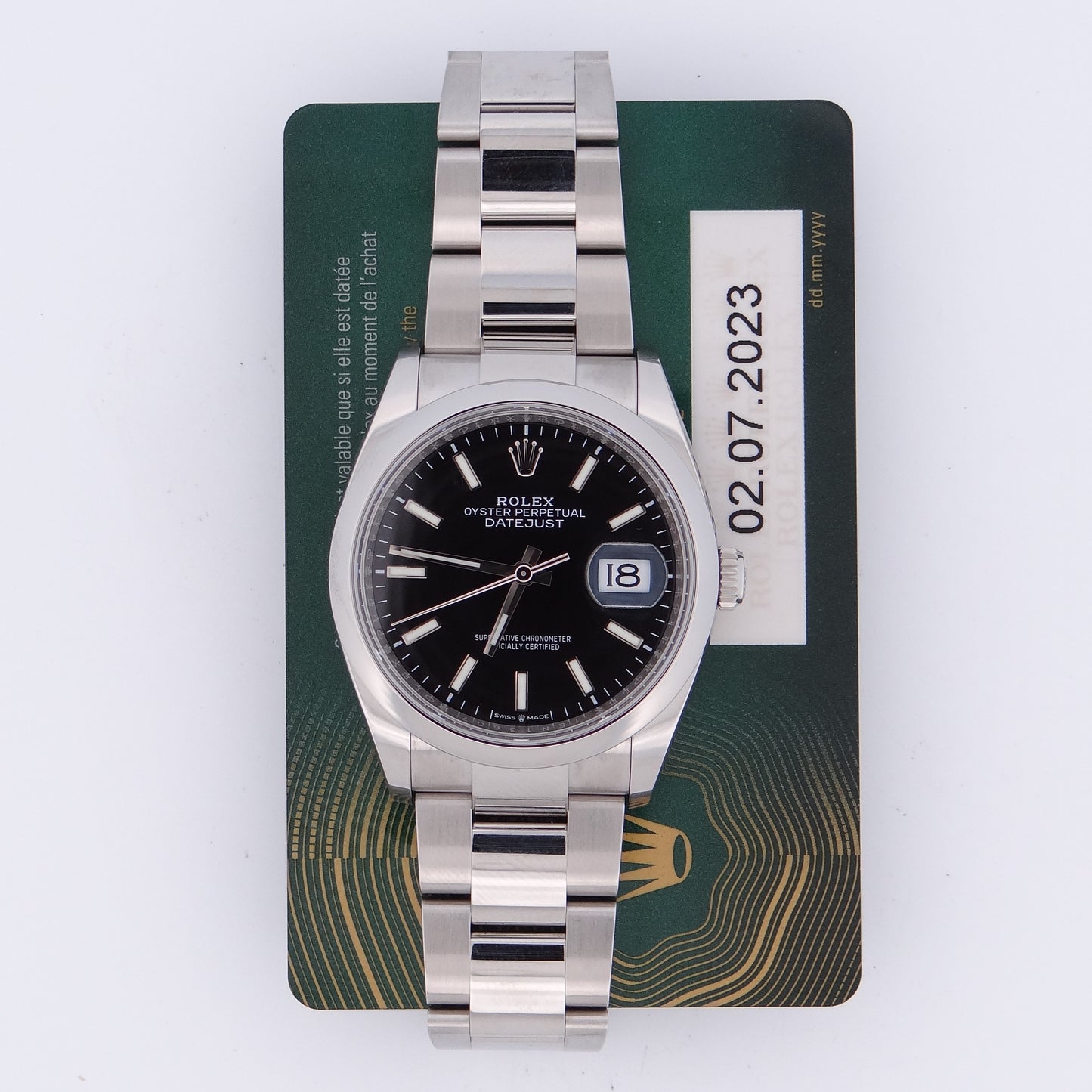 Rolex mens Datejust 126200 #27860