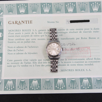 Rolex Ladies Datejust 6917 #27929