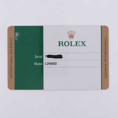 Rolex DeepSea 126660 #27934