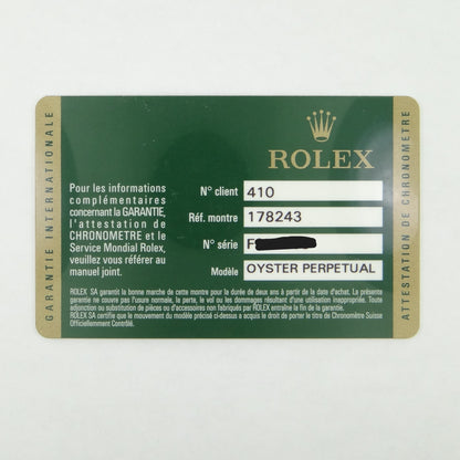 Rolex Midsize Datejust 178243 #26262