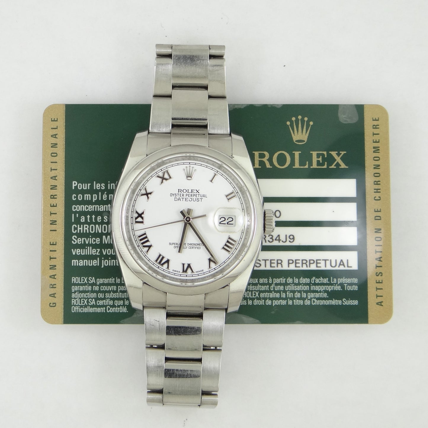 Rolex mens Datejust 116200 #26270