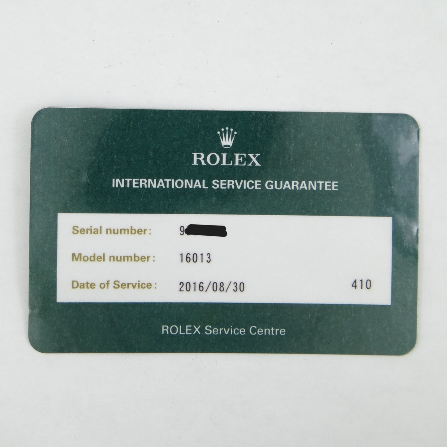 Rolex mens Datejust 16013 #26261