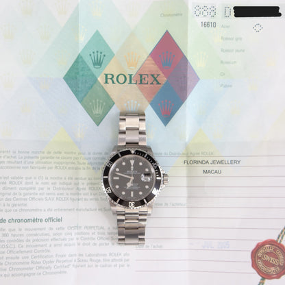 Rolex Submariner 16610 #27985